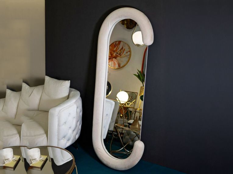 Specchio C crema 60x160h cm - Shot