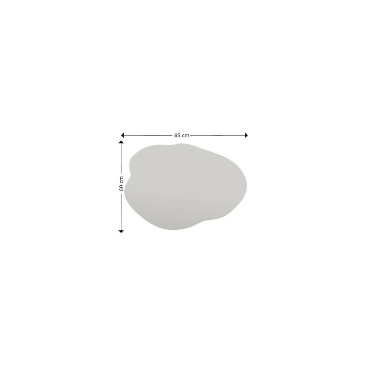 Specchio chic nero 60x85h cm - Freya