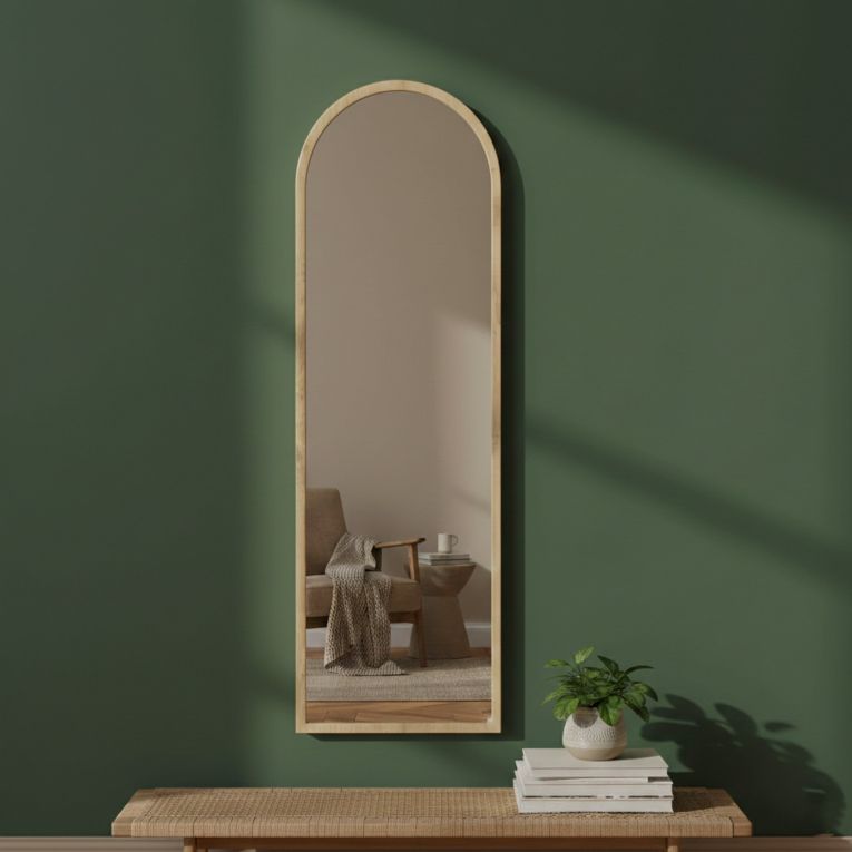 Specchio con cavalletto rovere 50x160h cm - Artus