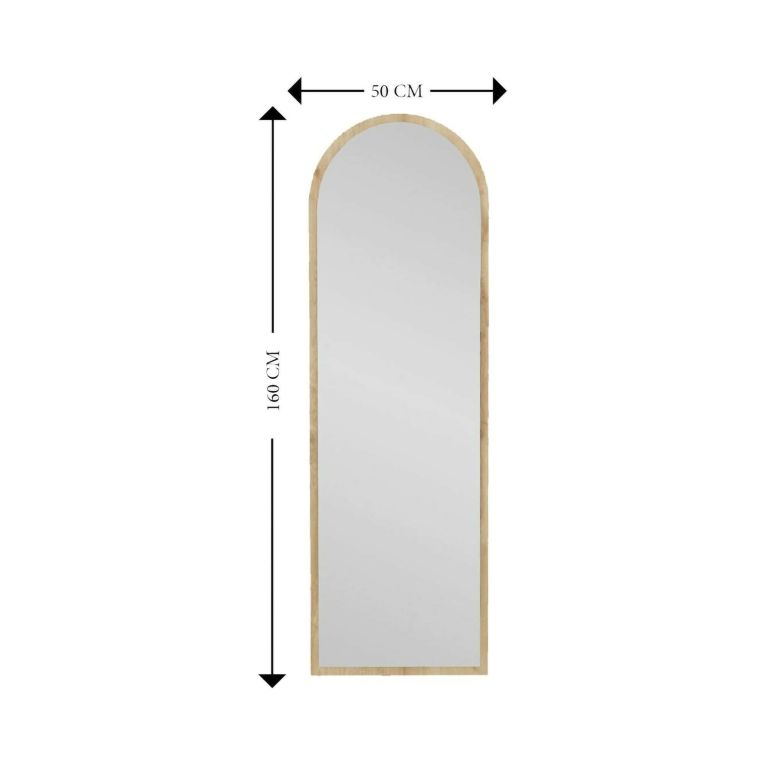 Specchio con cavalletto rovere 50x160h cm - Artus
