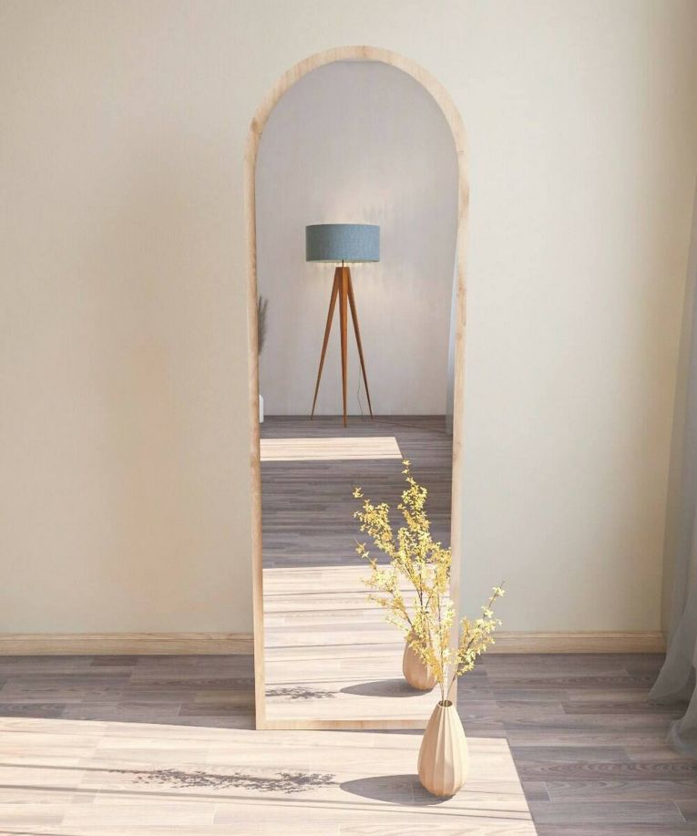 Specchio con cavalletto rovere 50x160h cm - Artus