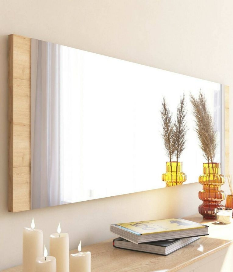 Specchio da parete rovere 40x120h cm - Fiammetta