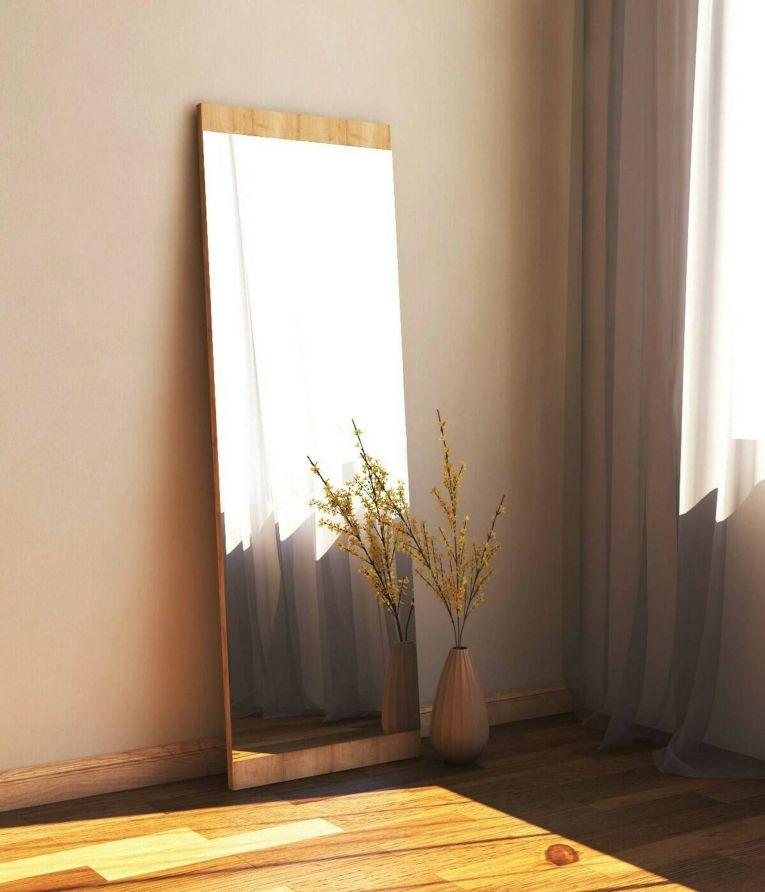 Specchio da parete rovere 40x120h cm - Fiammetta