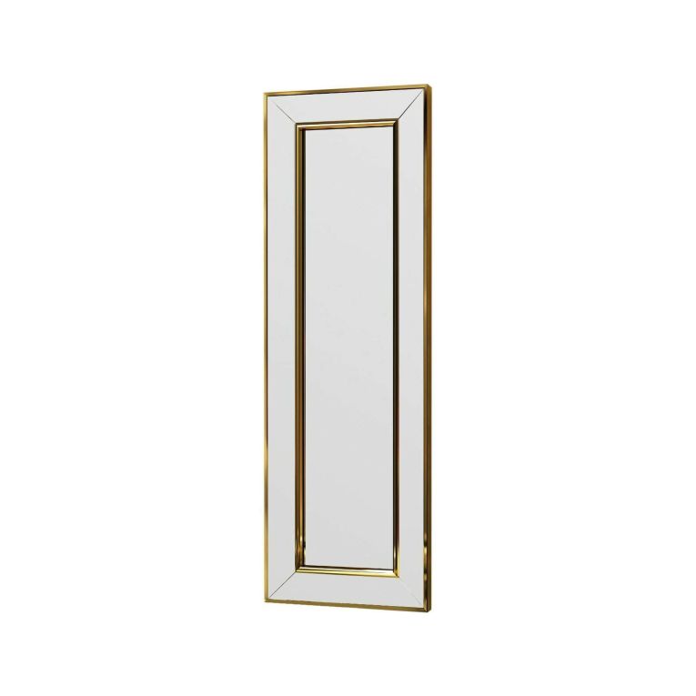 Specchio elegante oro 30x90h cm - Auron