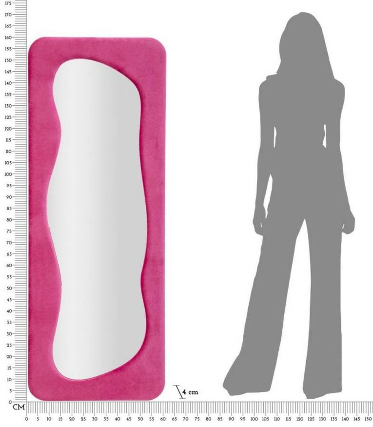 Specchio fucsia 40x160h cm - Casciago