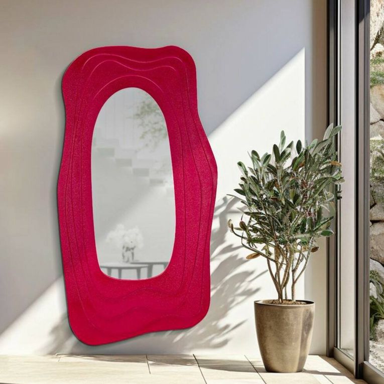 Specchio fucsia 90x165h cm - Pregola