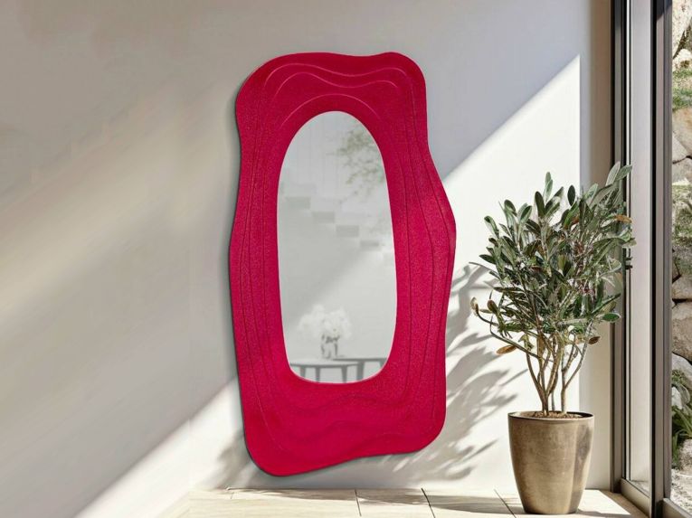 Specchio fucsia 90x165h cm - Pregola