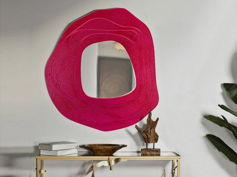 Specchio fucsia 90x97h cm - Brennero