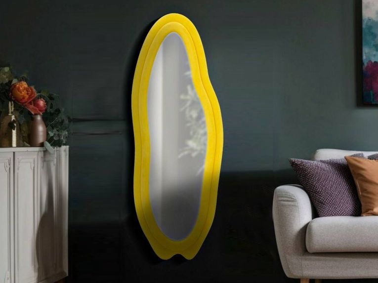 Specchio giallo 40x160h cm - Brione