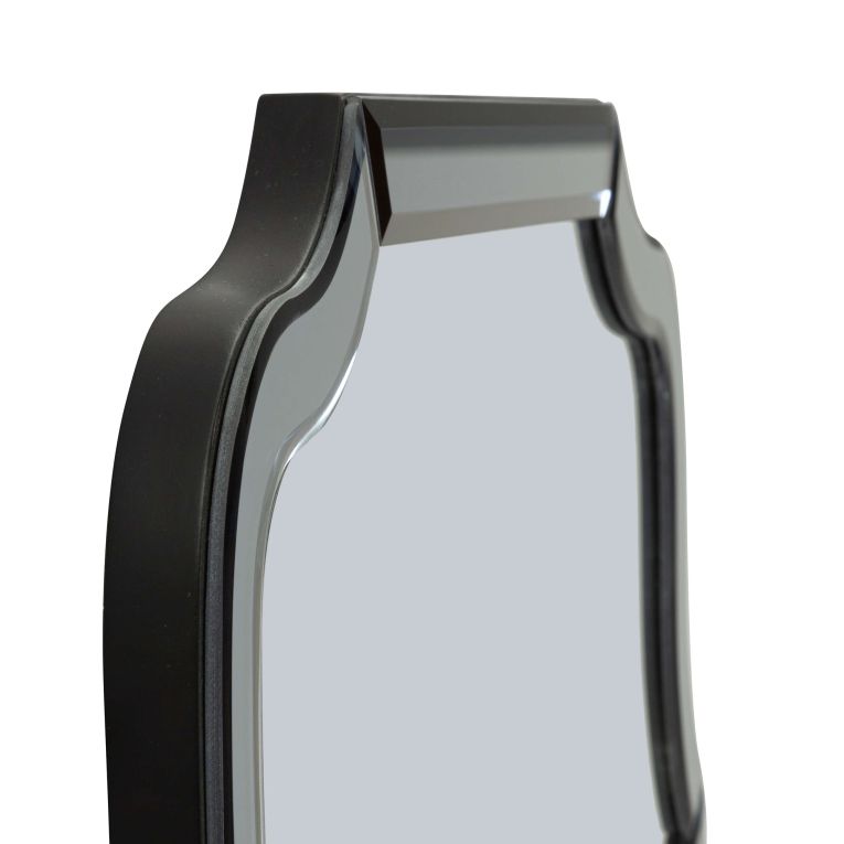 Specchio Grigio Trasparente Cornice Sagomata Forma Rettangolare 60x150h cm, Tipologia a Parete - Dadahani