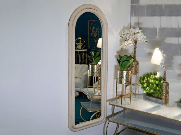 Specchio ingresso crema 60x160h cm - Segal