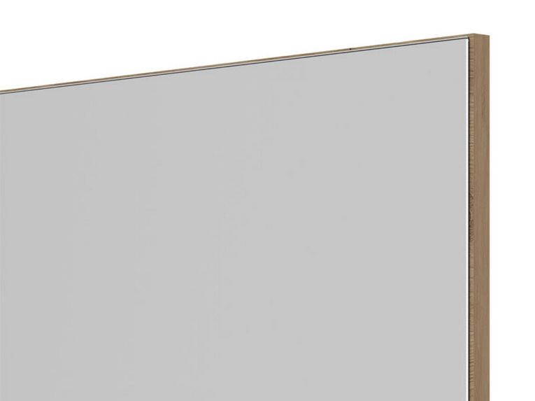 Specchio Marrone kit Fissaggio a Muro Incluso Forma Rettangolare 51x83h cm - Merate