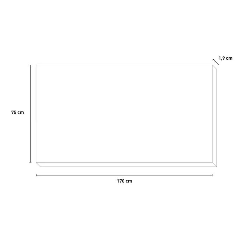 Specchio Marrone Rovere Forma Rettangolare Tipologia da Appendere 170x75h cm, Materiale Struttura in Vetro - Levanto