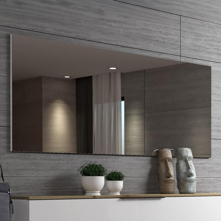 Specchio moderno bianco lucido 160x65h cm - Ayana