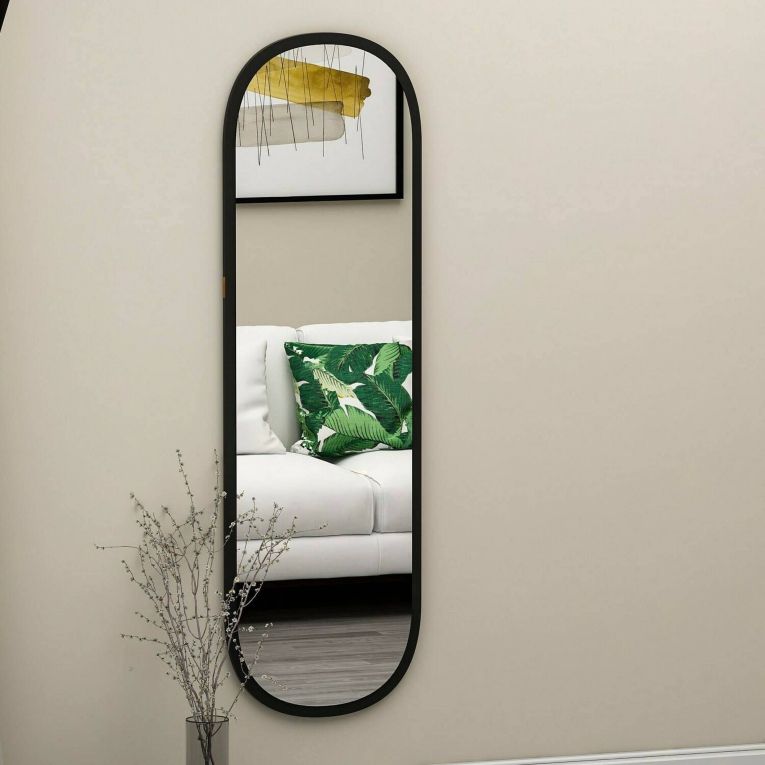 Specchio nero 40x120h cm - Korban