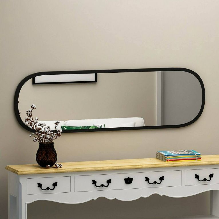Specchio nero 40x120h cm - Korban