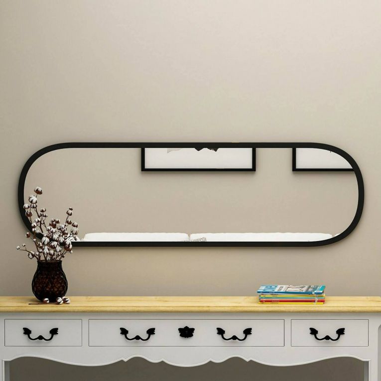 Specchio nero 40x120h cm - Korban