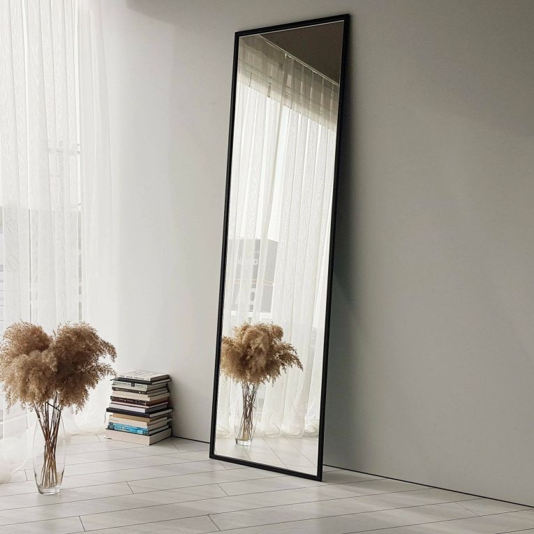 Specchio nero 50x170h cm - Ronzone