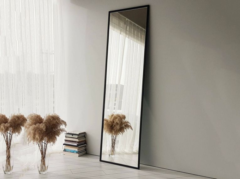 Specchio nero 50x170h cm - Ronzone