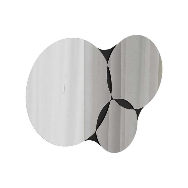 Specchio nero 75x51h cm - Nesso