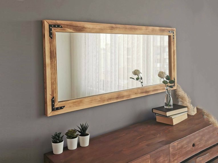 Specchio noce 110x50h cm - Verzuolo