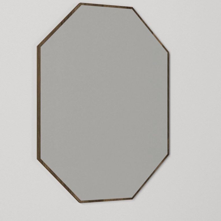 Specchio noce 45x70h cm - Giudice