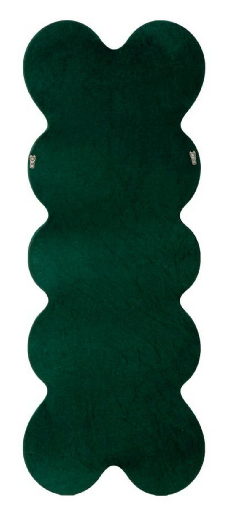 Specchio Oiapoque, Specchiera, Articolo d'arredo a muro, Decorazione con specchio, 58x4 h160 cm, Verde