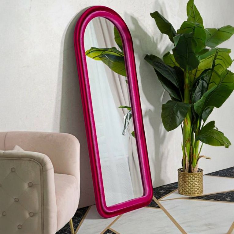 Specchio piccolo fucsia 60x160h cm - Segal