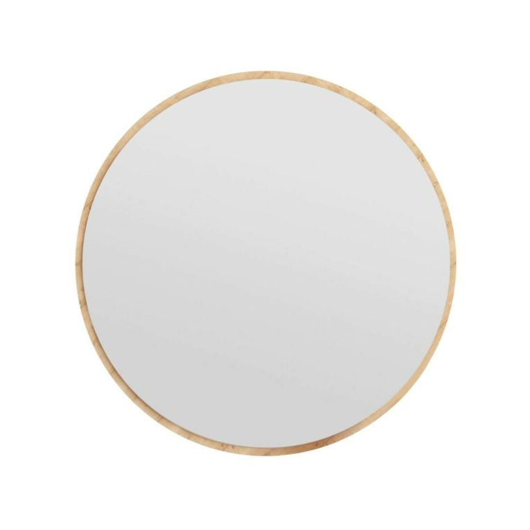 Specchio rotondo rovere 60x60h cm - Adelasia