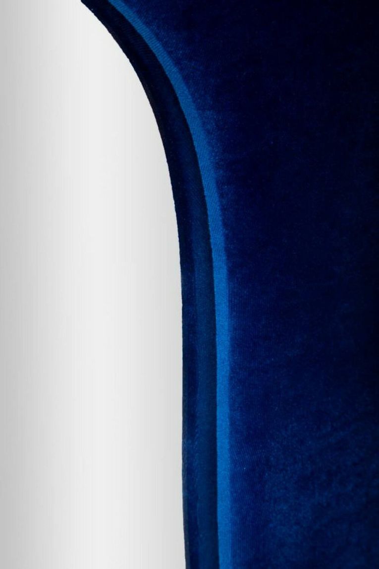 Specchio stretto blu 40x160h cm - Casciago