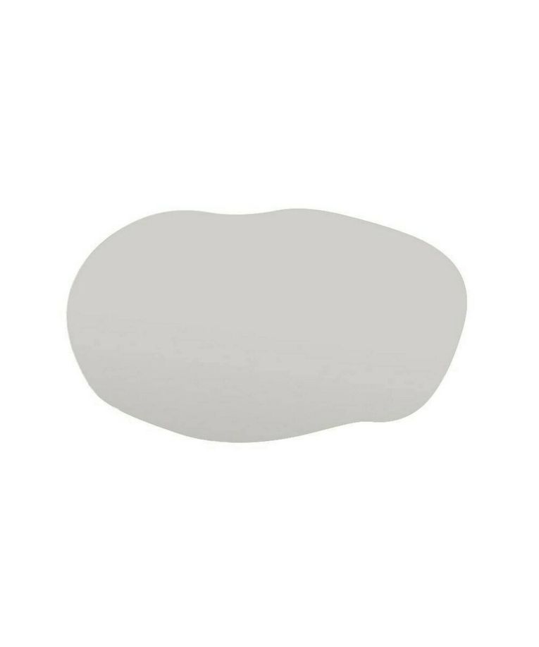 Specchio tondeggiante nero 52x89h cm - Apache