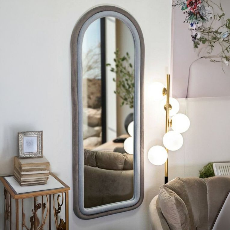 Specchio tortora e grigio 60x160h cm - Segal