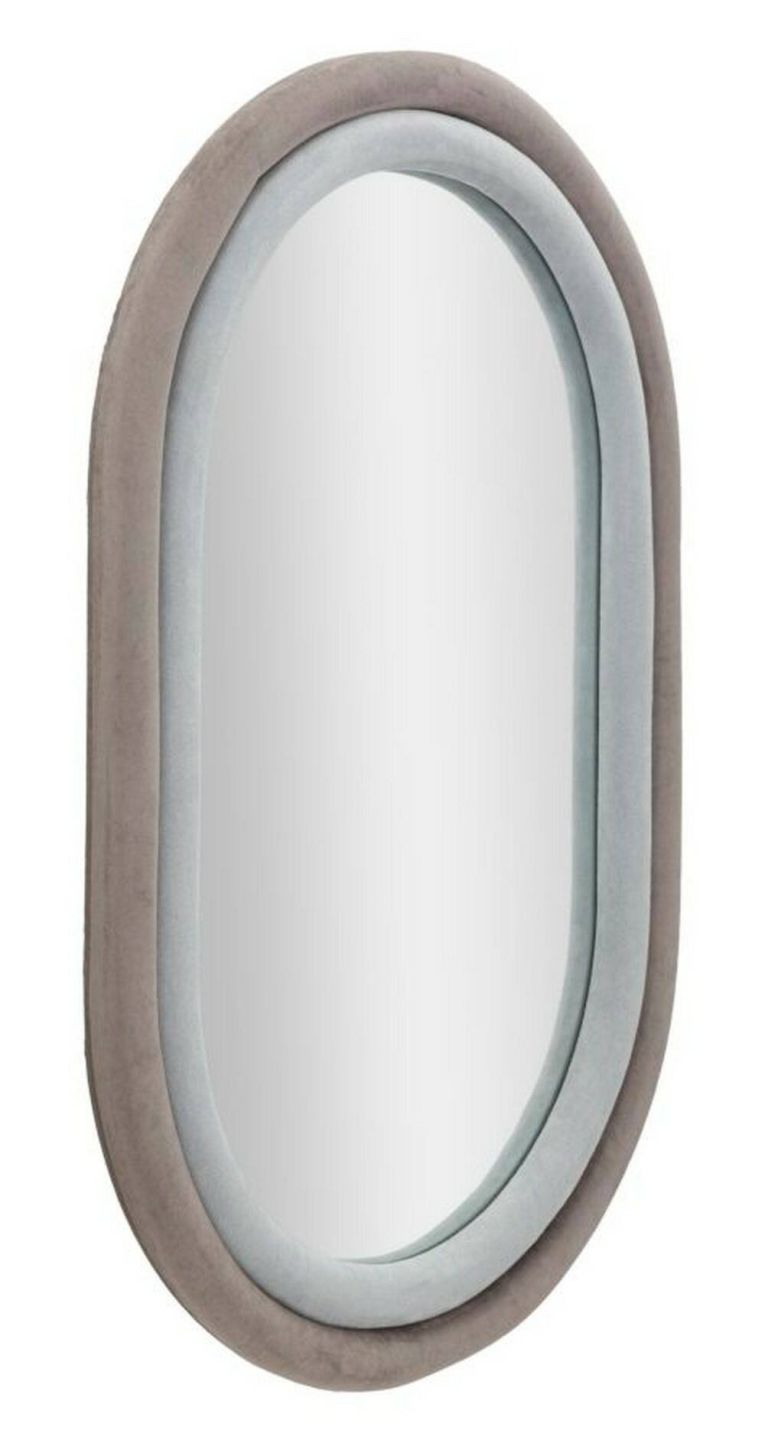 Specchio tortora e grigio 60x90h cm - Marinetti