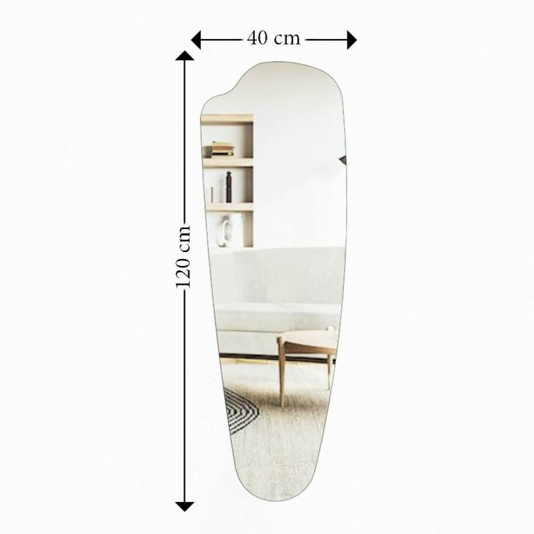 Specchio trasparente 40x120h cm - Guilmi