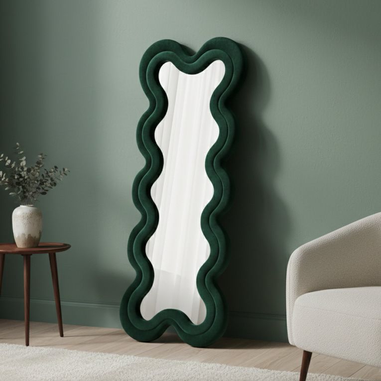 Specchio verde 58x160h cm - Lari