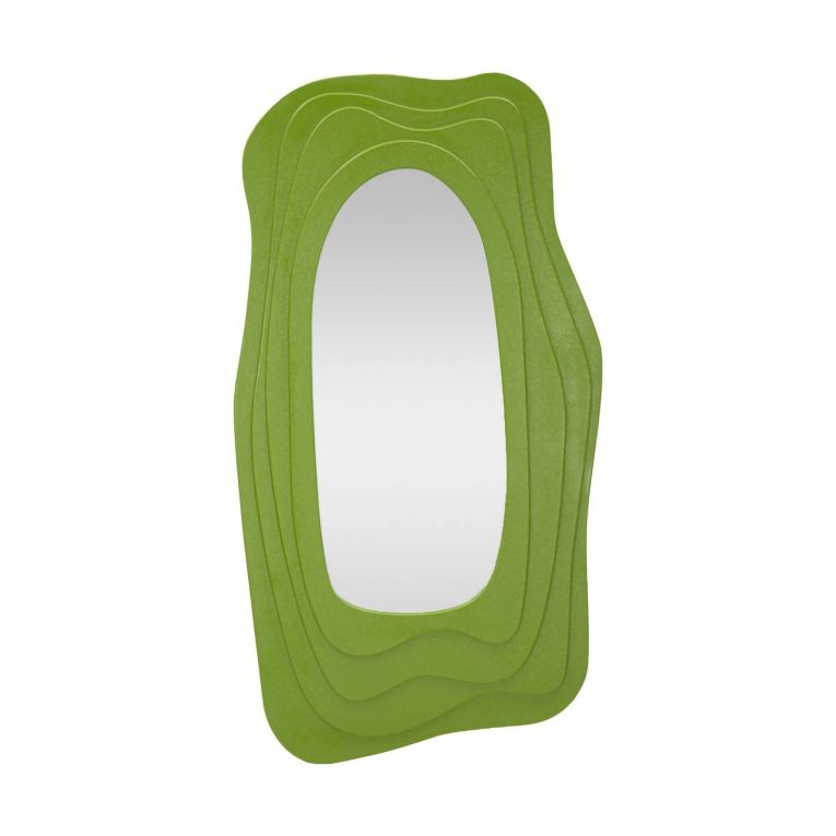Specchio verde 90x165h cm - Pregola