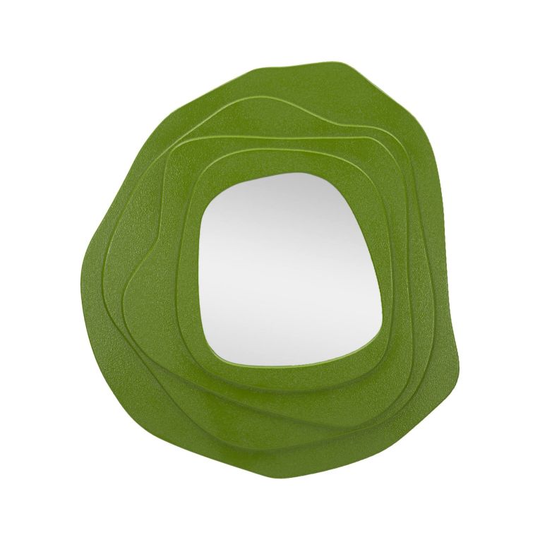 Specchio verde 90x97h cm - Brennero