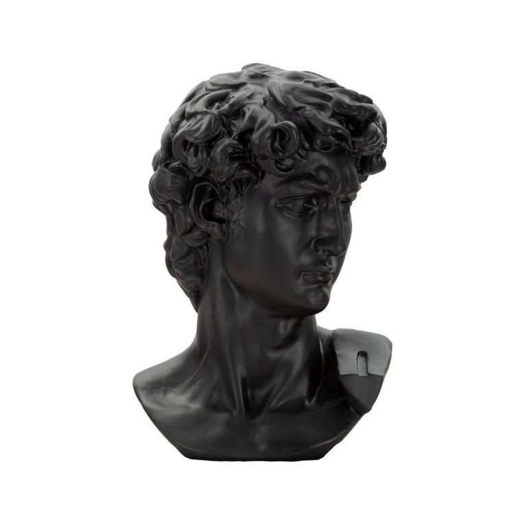 Statua Acquerello, 44x36 h60 cm, Nero