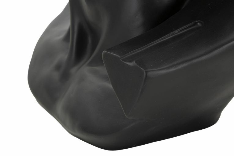 Statua Acquerello, 44x36 h60 cm, Nero