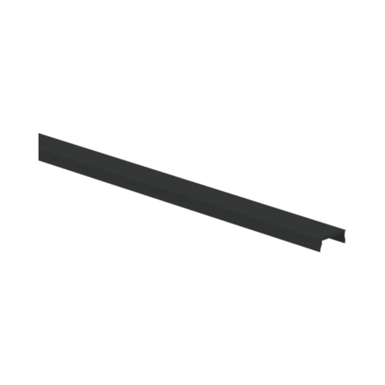 Striscia Led SLOT COVER D16 2000 mm BK, 2 x 0 x h200 cm, Nero