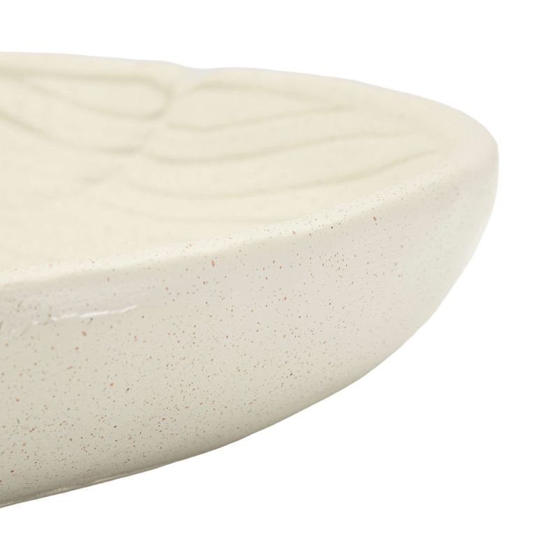 Svuotatasche Bianco Crema Effetto Pietra Sfumatura Colore Struttura Crema - Fane
