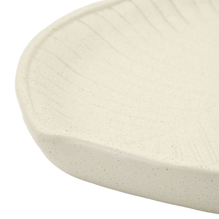 Svuotatasche Bianco Crema Effetto Pietra Sfumatura Colore Struttura Crema - Fane
