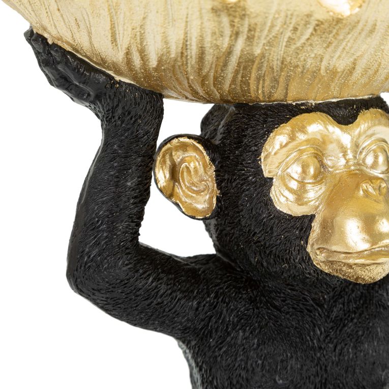 Svuotatasche oro Nero Colore Struttura Nero - Balote