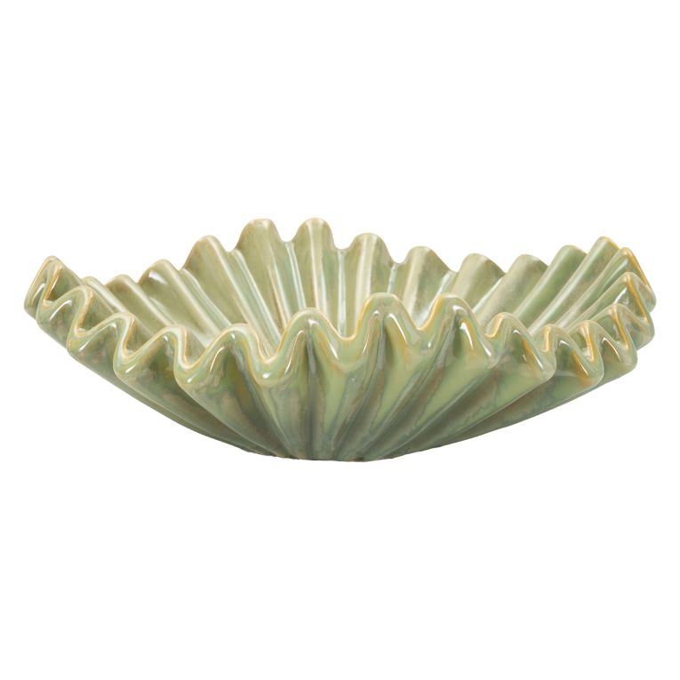 Svuotatasche Verde oro Effetto Vetro Soffiato Colore Struttura oro, - Fapamati
