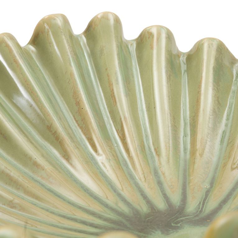 Svuotatasche Verde oro Effetto Vetro Soffiato Colore Struttura oro, - Fapamati