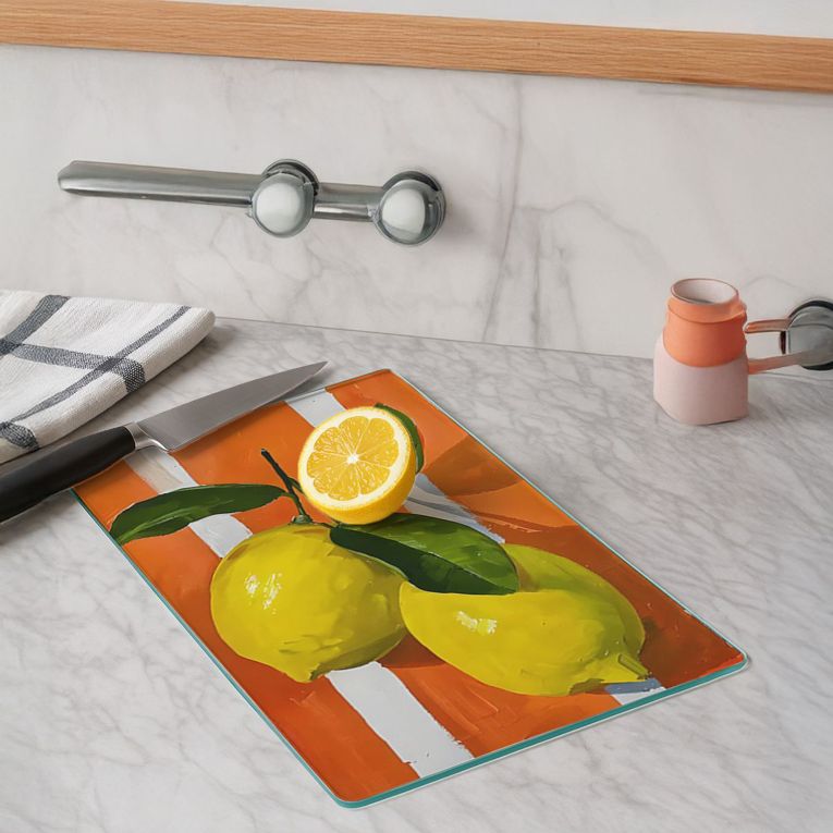Tagliere Arancione, Giallo - Nozaka