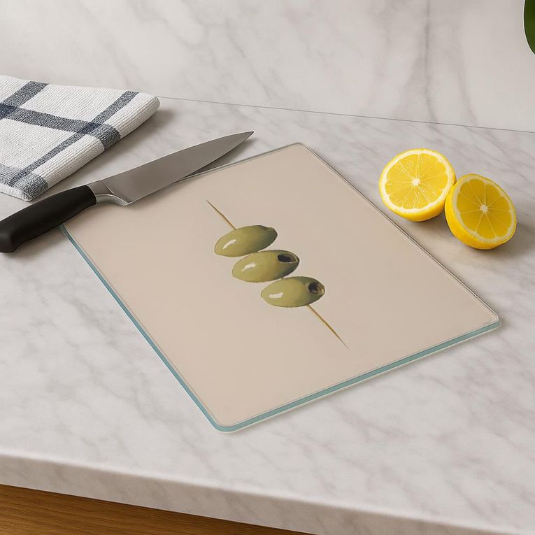 Tagliere Beige, Verde - Nozava