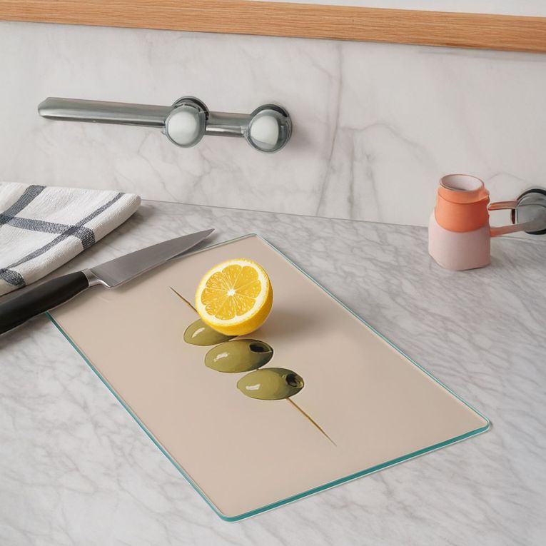 Tagliere Beige, Verde - Nozava