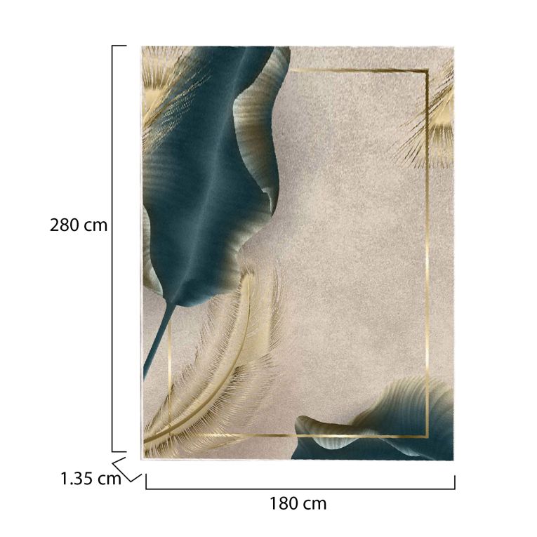 Tappeto Amherst, Multicolore, 180x280 cm