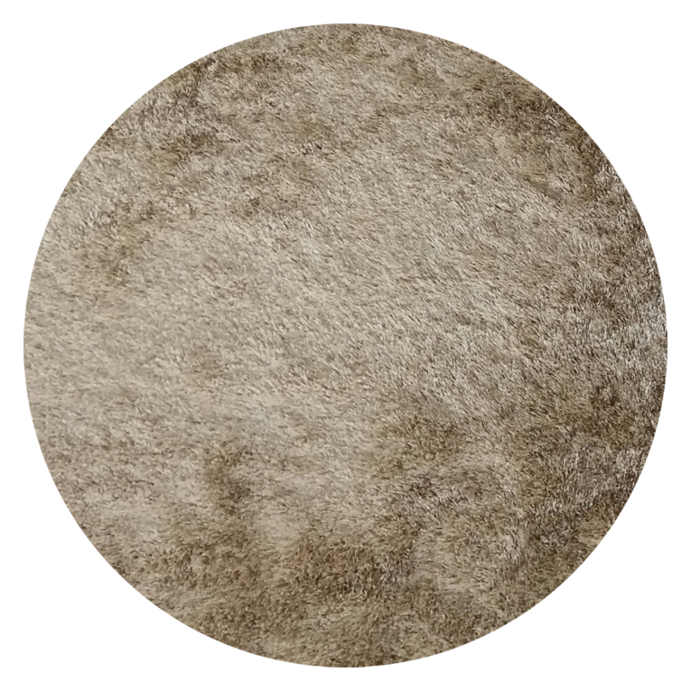 Tappeto Beige Altezza Pelo 35 mm 100% Poliestere Forma Quadrato 67x67 cm, Adatto a Riscaldamento a Pavimento - Latisa